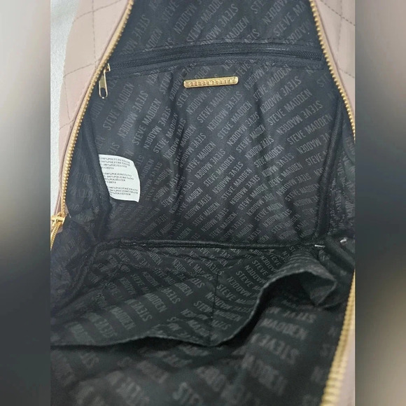 Steve Madden Bjordan quilted backpack in clay‎ - Picture 7 of 9